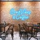 Good Vibes & Coffee Spread Positivity with Lively Neon