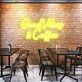 Good Vibes & Coffee Spread Positivity with Lively Neon