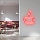 Coffee Cup Brighten Up Your Coffee Time with Neon