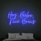 Hey Babe Nice Brows Light Up Your Beauty Routine with Neon Elegance