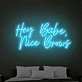 Hey Babe Nice Brows Light Up Your Beauty Routine with Neon Elegance
