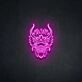 Dragon Head Unleash Fantasy with Fiery Neon