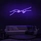Hand of God Inspire Awe with Mystical Neon Art
