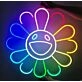 Sunflower Brighten Your Space with Floral Neon