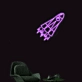 Rocket Ship Ignite Imagination with Playful Neon