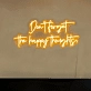 Remember the Happy Thoughts neon sign