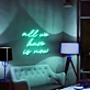 All we have is now Seize the Day with Motivational Neon