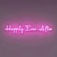 Happily Ever After Illuminate Your Love Story in Neon