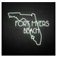 FORT MYERS BEACH neon sign
