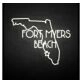 FORT MYERS BEACH neon sign