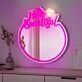 Captivating Hello Beautiful LED Neon Mirror Sign