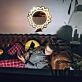 Radiant Sunburst Neon Mirror Signs