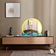 Sunset Wave Glow Neon Mirror Sign