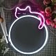 Dreamy Kitten Neon Mirror Sign