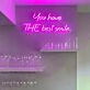 You have the bestest smile neon sign