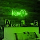 Kiss Me Neon Art Sign Add a Touch of Romance to Your Space