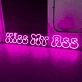Kiss My Ass Neon Sign Add a Bold Statement to Your Space