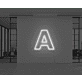 NEON LETTER A