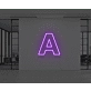 NEON LETTER A