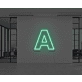 NEON LETTER A