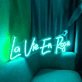 La Vie En  Rose Neon Sign: Illuminate Your Love Story