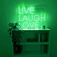 Live Laugh Love Neon Sign: Illuminate Your Joyful Moments