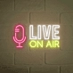Customize Live On Air Microphone: Illuminate Your Broadcasting Space