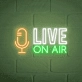 Customize Live On Air Microphone: Illuminate Your Broadcasting Space