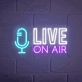 Customize Live On Air Microphone: Illuminate Your Broadcasting Space