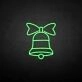 'Marry Christmas Bell' neon sign