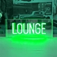 Lounge Vibrant Neon Sign for Your Ultimate Relaxation Space