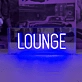 Lounge Vibrant Neon Sign for Your Ultimate Relaxation Space