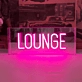 Lounge Vibrant Neon Sign for Your Ultimate Relaxation Space