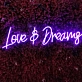 Love and Dreams: Illuminate Your Space with Romantic Neon Glow