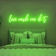 Love Lives Here Neon Sign: Illuminate Your Space with the Radiance of Love