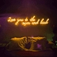 Love You to The Moon and Back Neon Sign: Illuminate Your Infinite Affection