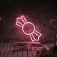 marry christmas-candy' neon sign
