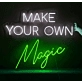 Make Your Own Magic Neon Sign: Illuminate Your Inspirational Space