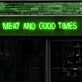 Grill Master's Delight: Meat and Good Times Neon Art to Elevate Your BBQ Experience