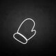 marry christmas-glove' neon sign