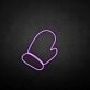 marry christmas-glove' neon sign