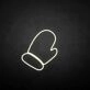 marry christmas-glove' neon sign
