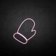 marry christmas-glove' neon sign