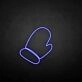 marry christmas-glove' neon sign