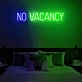 No Vacancy: Neon Sign for a Full House