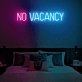 No Vacancy: Neon Sign for a Full House