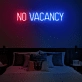 No Vacancy: Neon Sign for a Full House