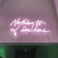 Nothing to See Here: Neon Sign for Chill Spaces