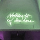 Nothing to See Here: Neon Sign for Chill Spaces