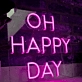 Oh Happy Day: Illuminate Your Joy with Neon!